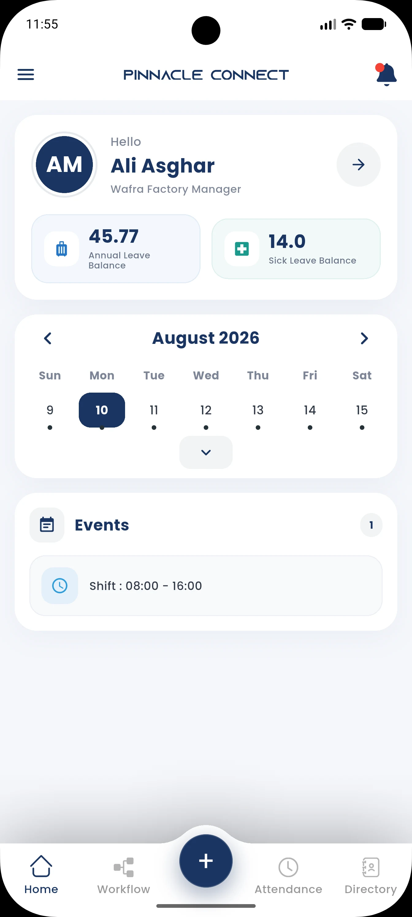 Pinnacle Connect screenshot